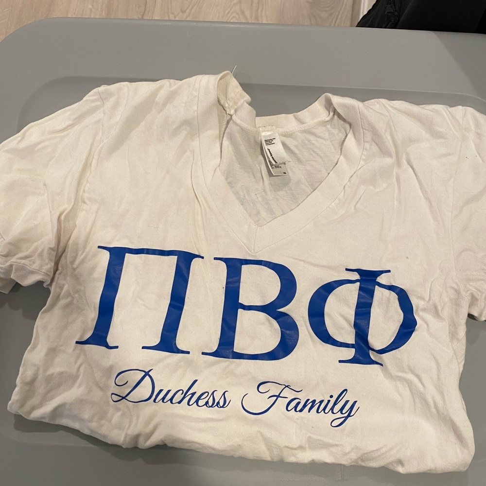 Sorority v neck